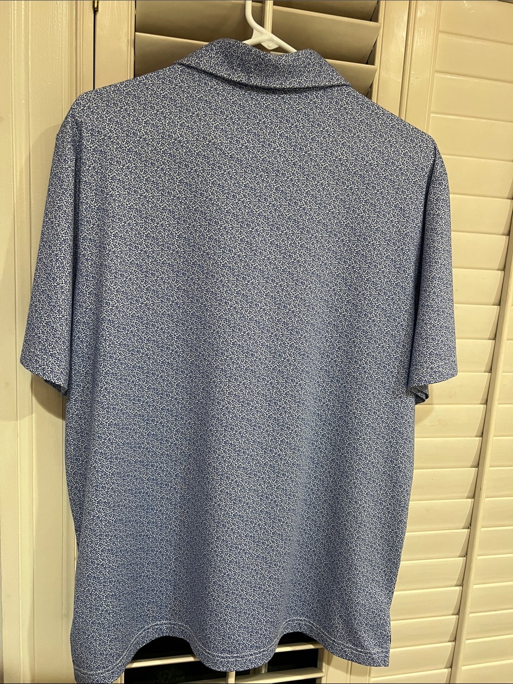 Polo By Ralph Lauren Blue Microprint Polo Shirt - image 5